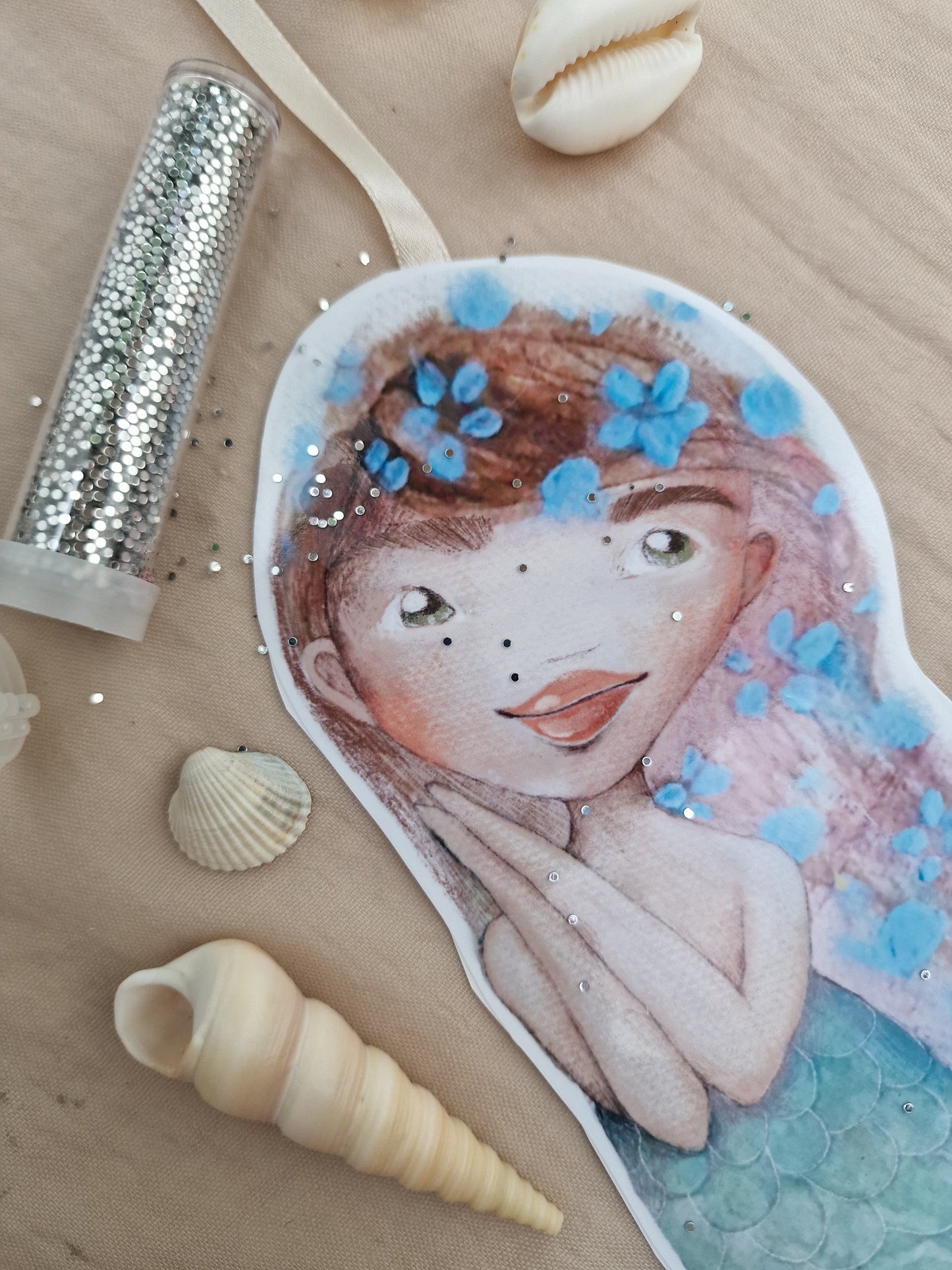 Mora The Mermaid - Instant Digital Download