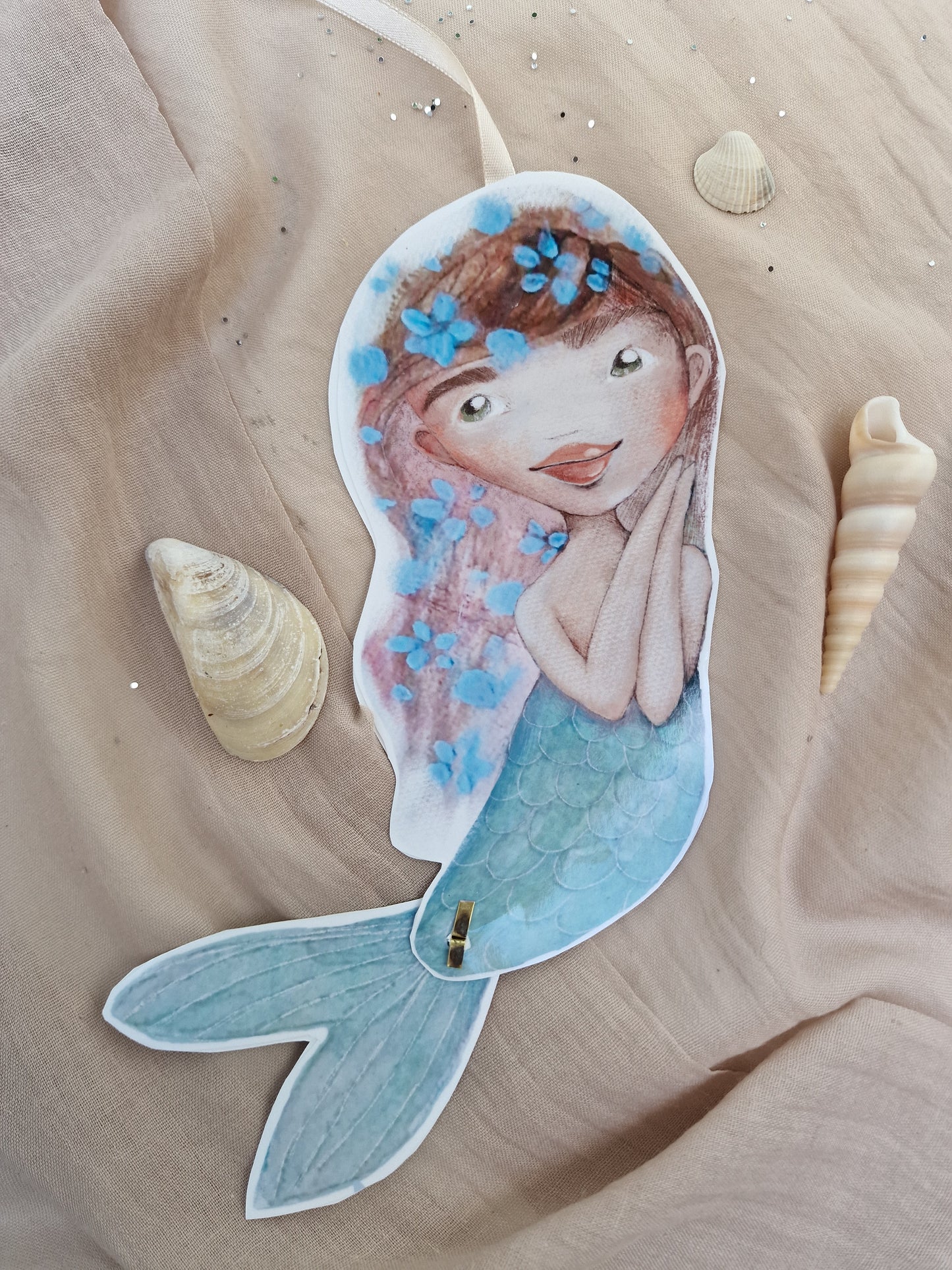 Mora The Mermaid - Instant Digital Download