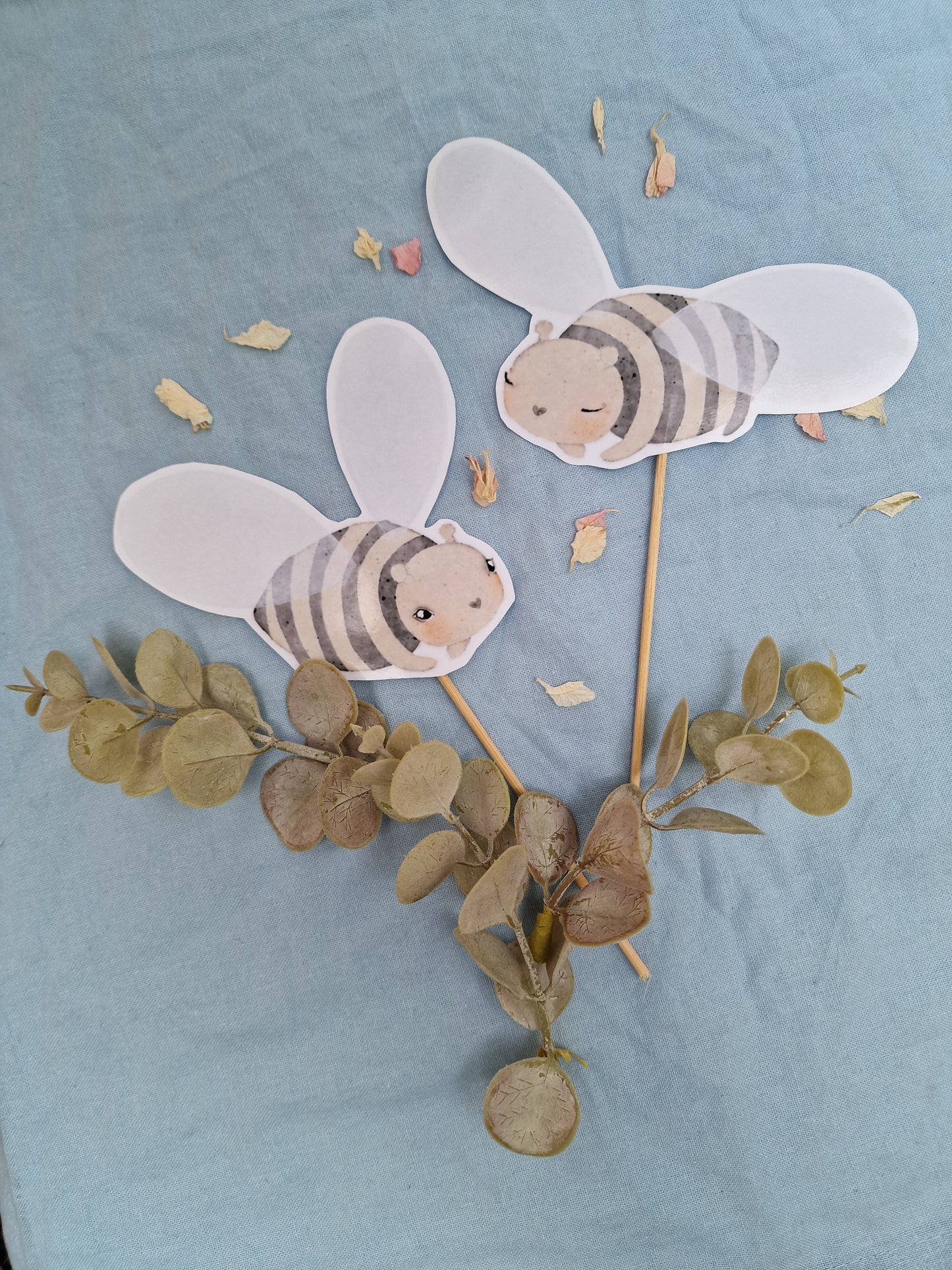 Sleepy Bees - Instant digital download