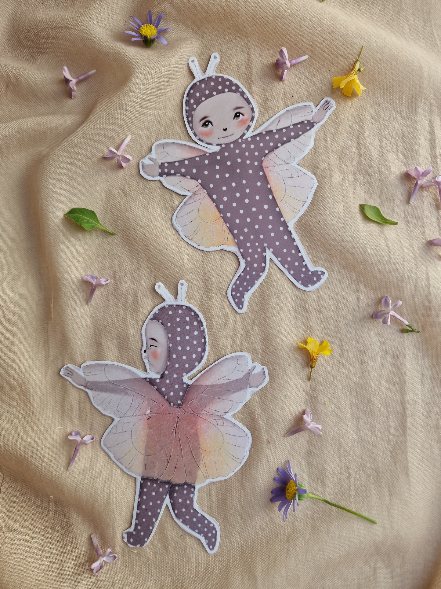 Butterfly Friends - Instant digital download