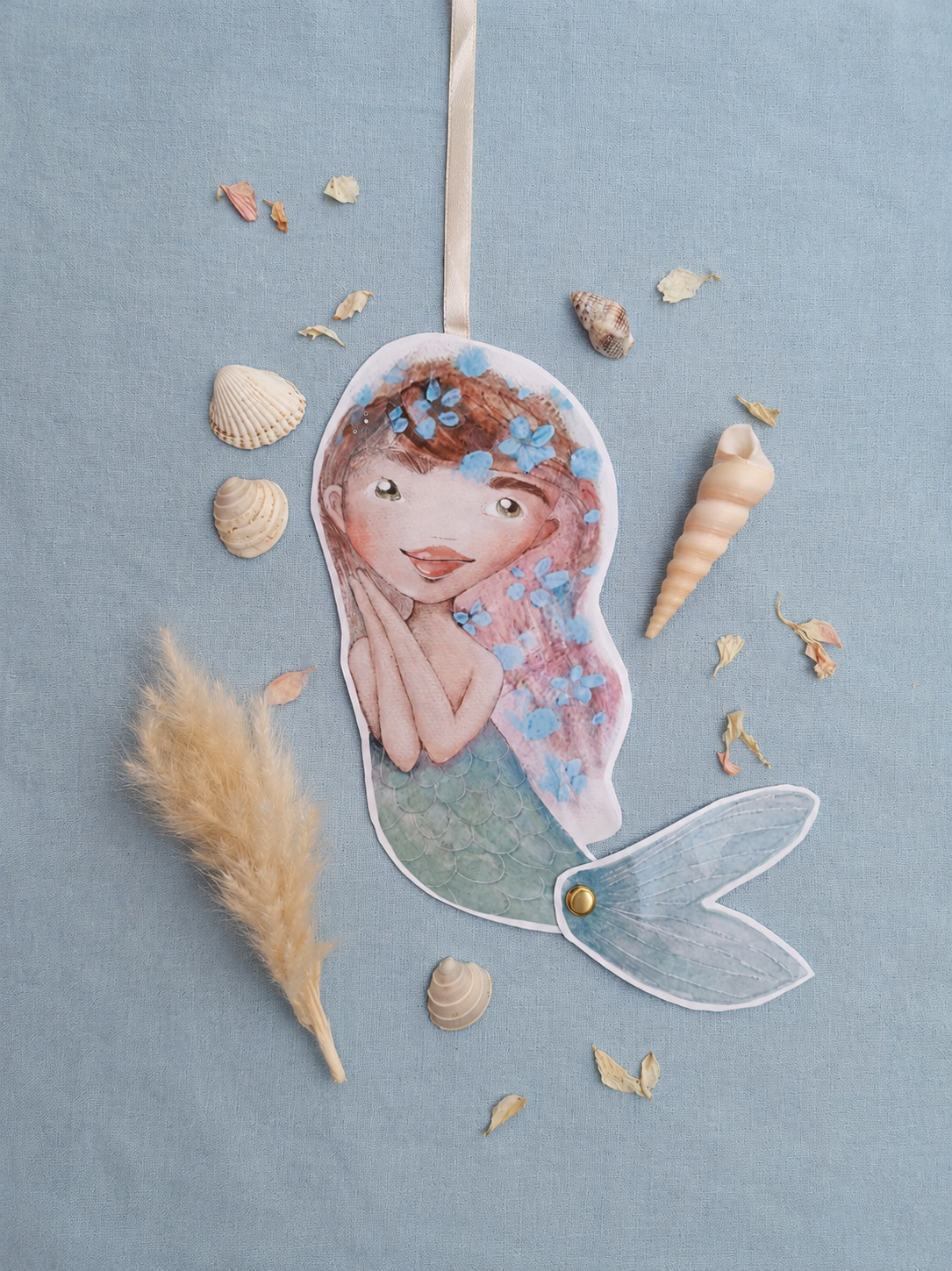 Mora The Mermaid - Instant Digital Download